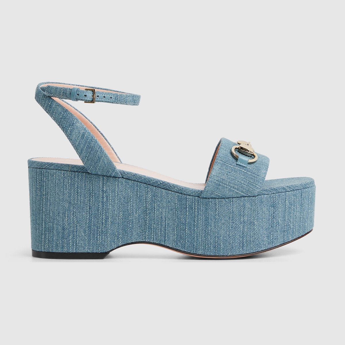 Gucci Women’s Horsebit flatform sandal - Image 1